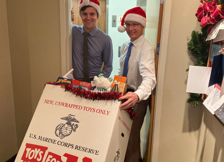 Capital District Orthodontists toys for tots collection